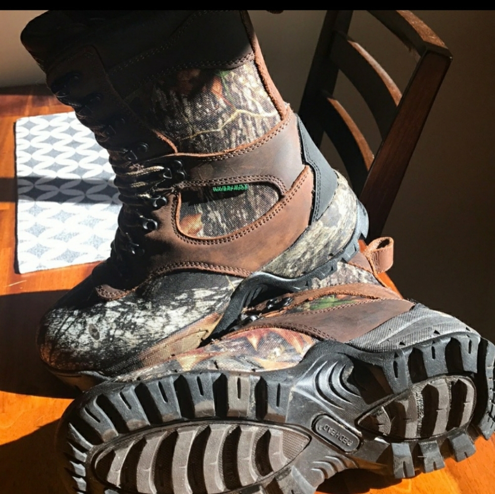 Redhead camo boots